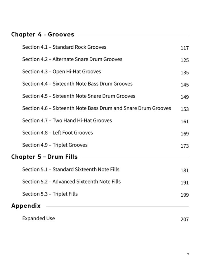 Table of Contents page 2
